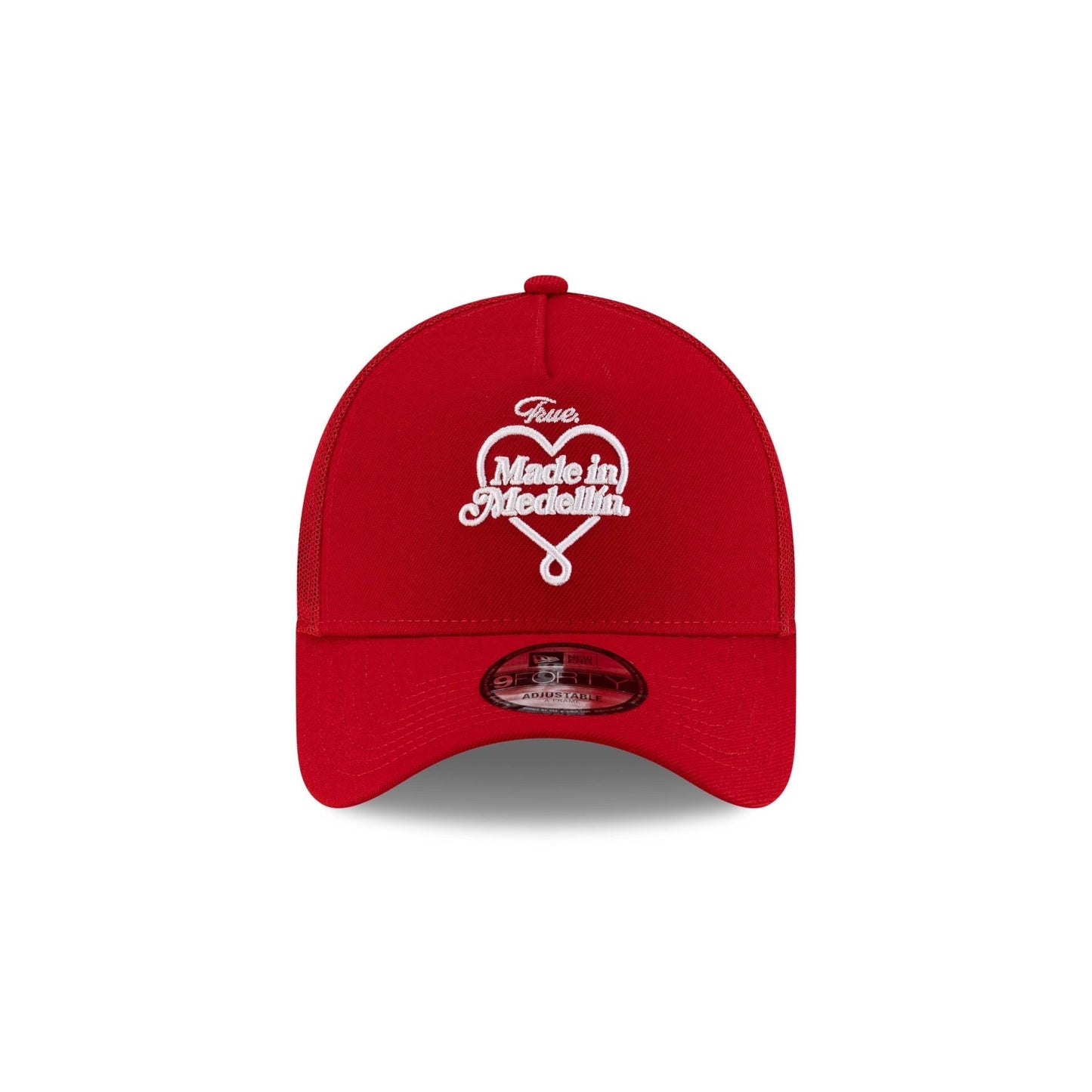 TRUE. Made in Medellín Scarlet 9FORTY A-Frame Snapback Hat