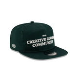 TRUE. Dark Green Golfer Hat