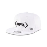 UFL White 9FIFTY Snapback Hat