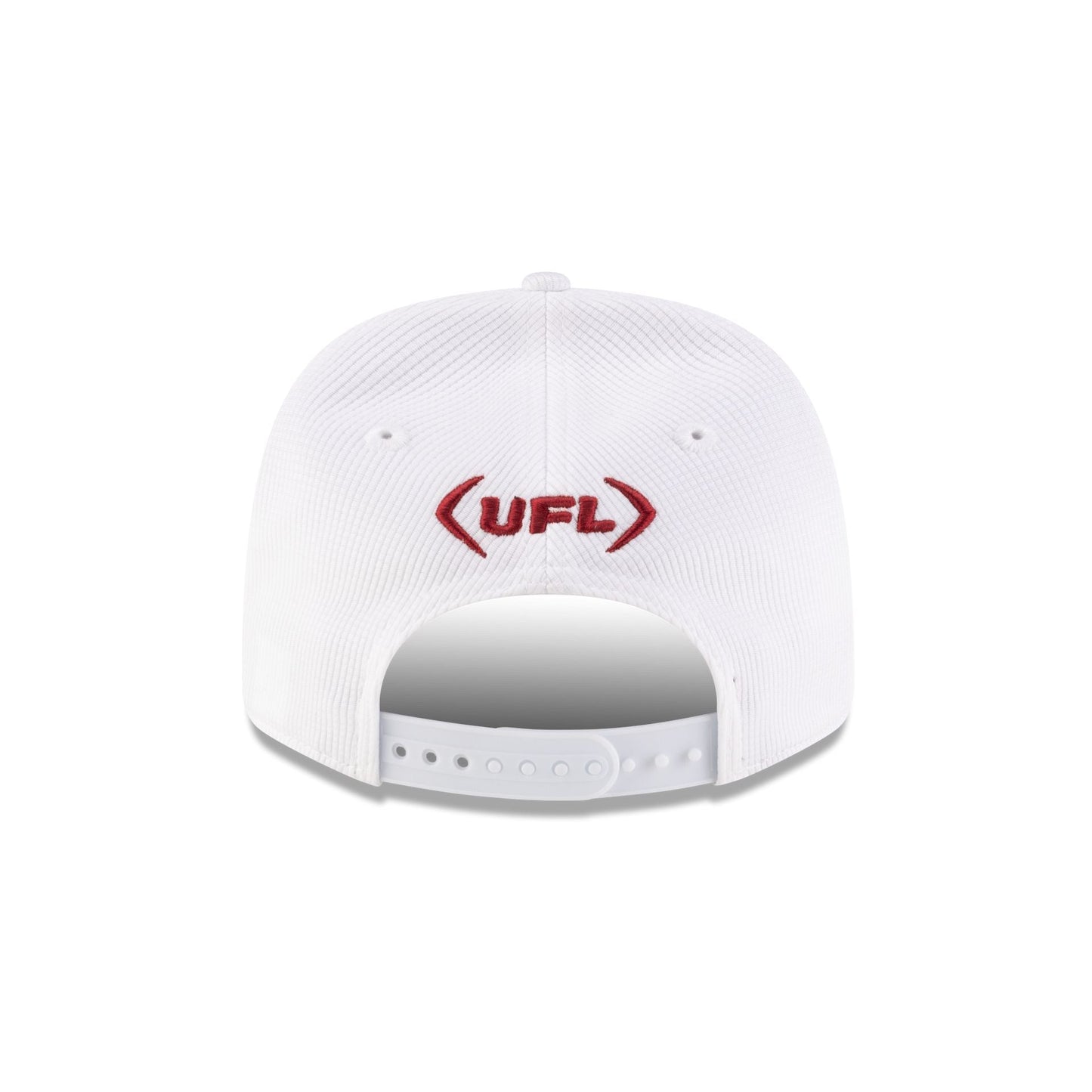 Birmingham Stallions White 9SEVENTY Stretch-Snap Hat