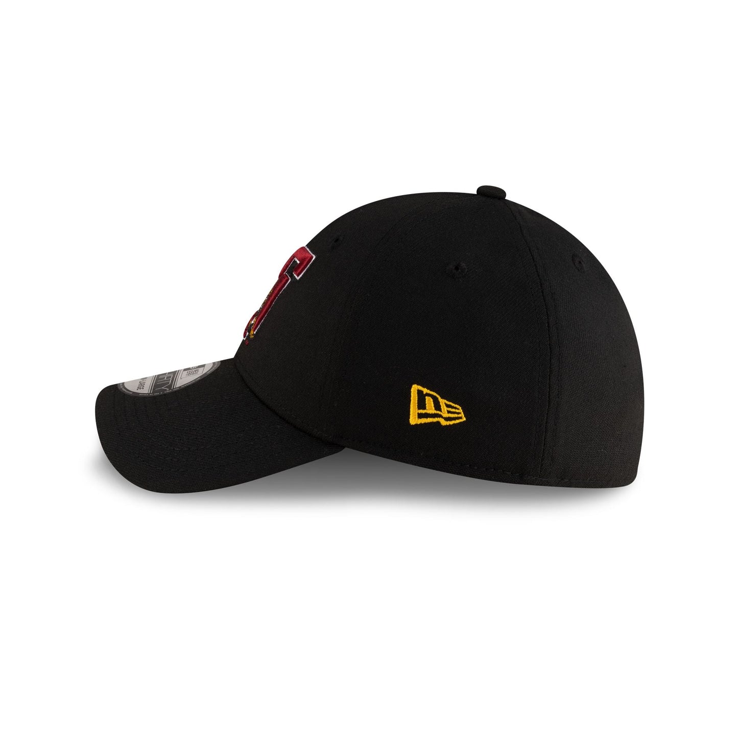 Tuskegee Golden Tigers Black 39THIRTY Stretch Fit Hat