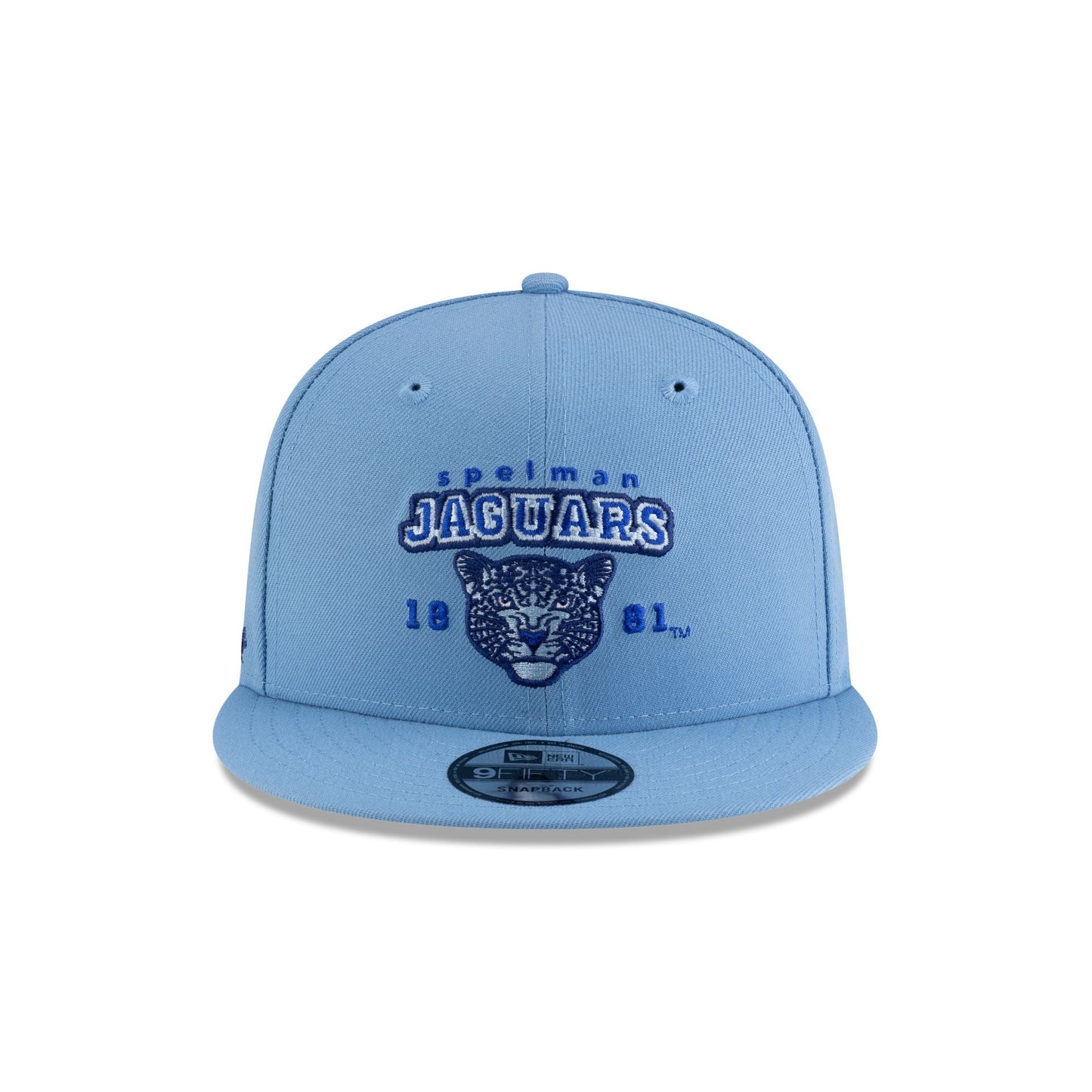 Spelman Jaguars Sky Blue 9FIFTY Snapback Hat