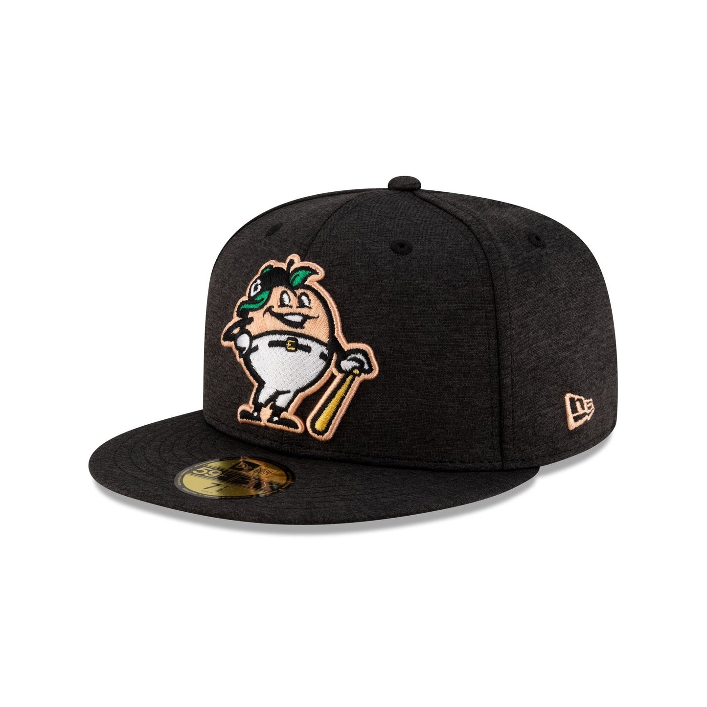 Columbus Clingstones Shadow Tech Black 59FIFTY Fitted Hat