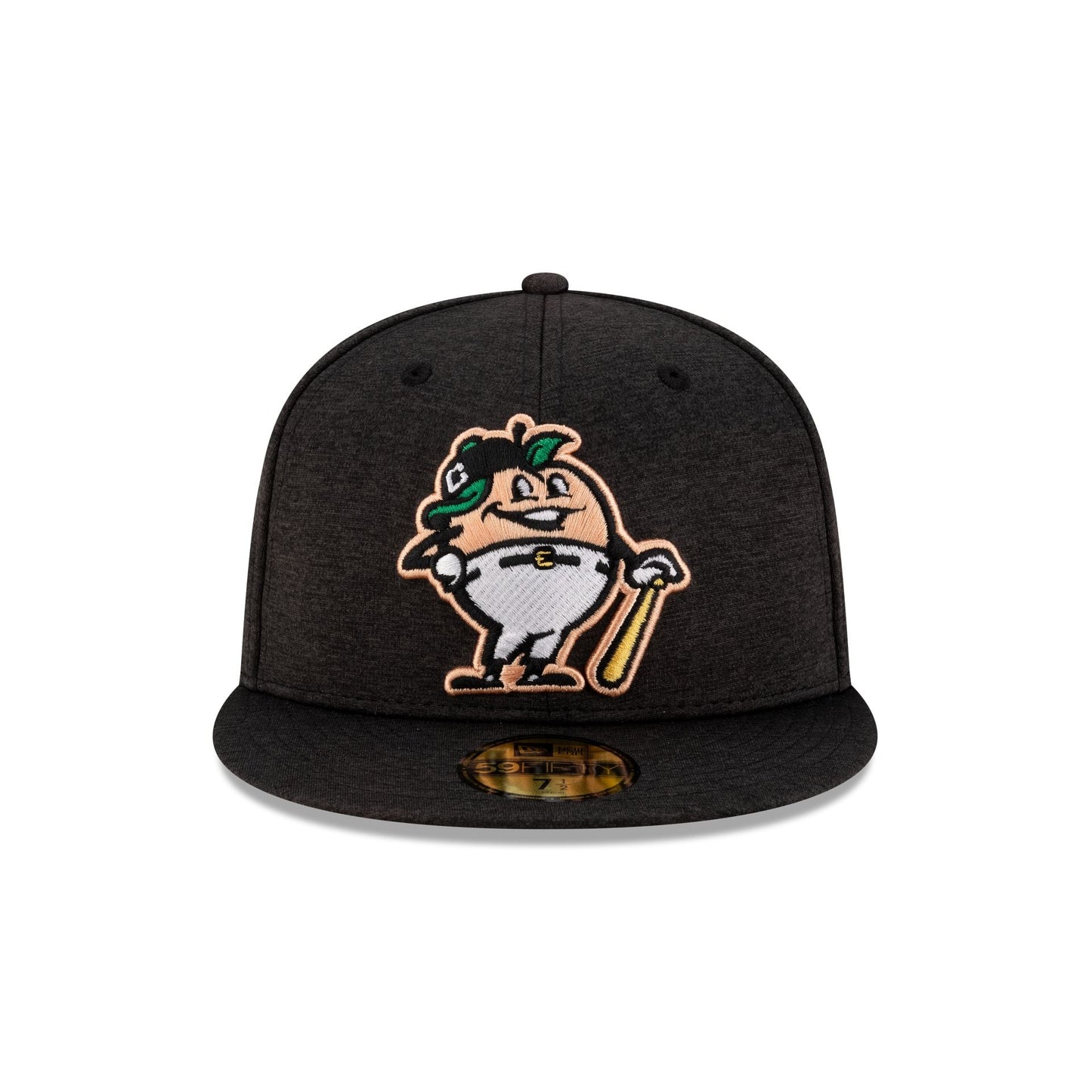 Columbus Clingstones Shadow Tech Black 59FIFTY Fitted Hat
