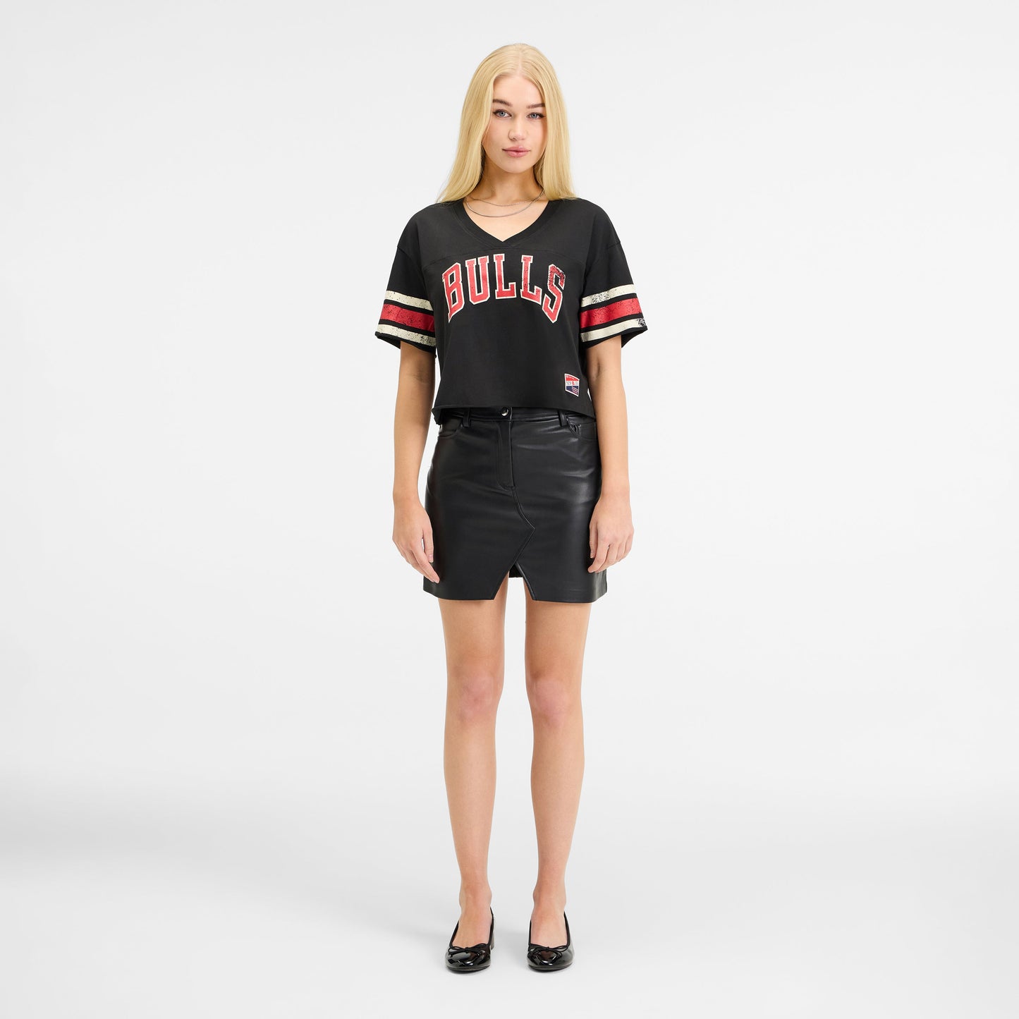 Toronto Blue Jays Throwback Cropped Women's T-Shirt