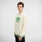 Athletics Throwback Chrome White Crewneck
