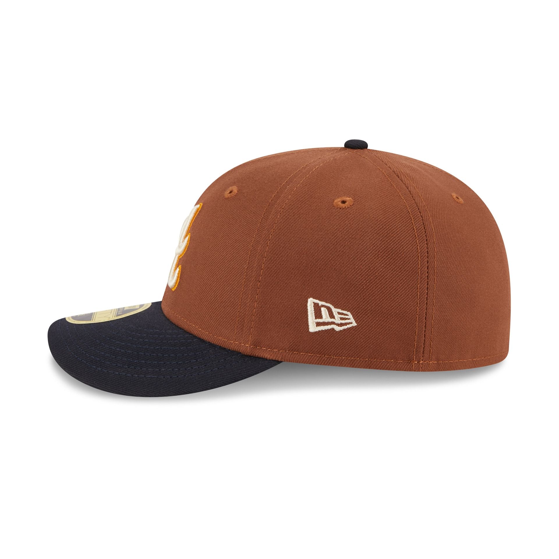 Atlanta Braves Tiramisu Low Profile 59FIFTY Fitted Hat