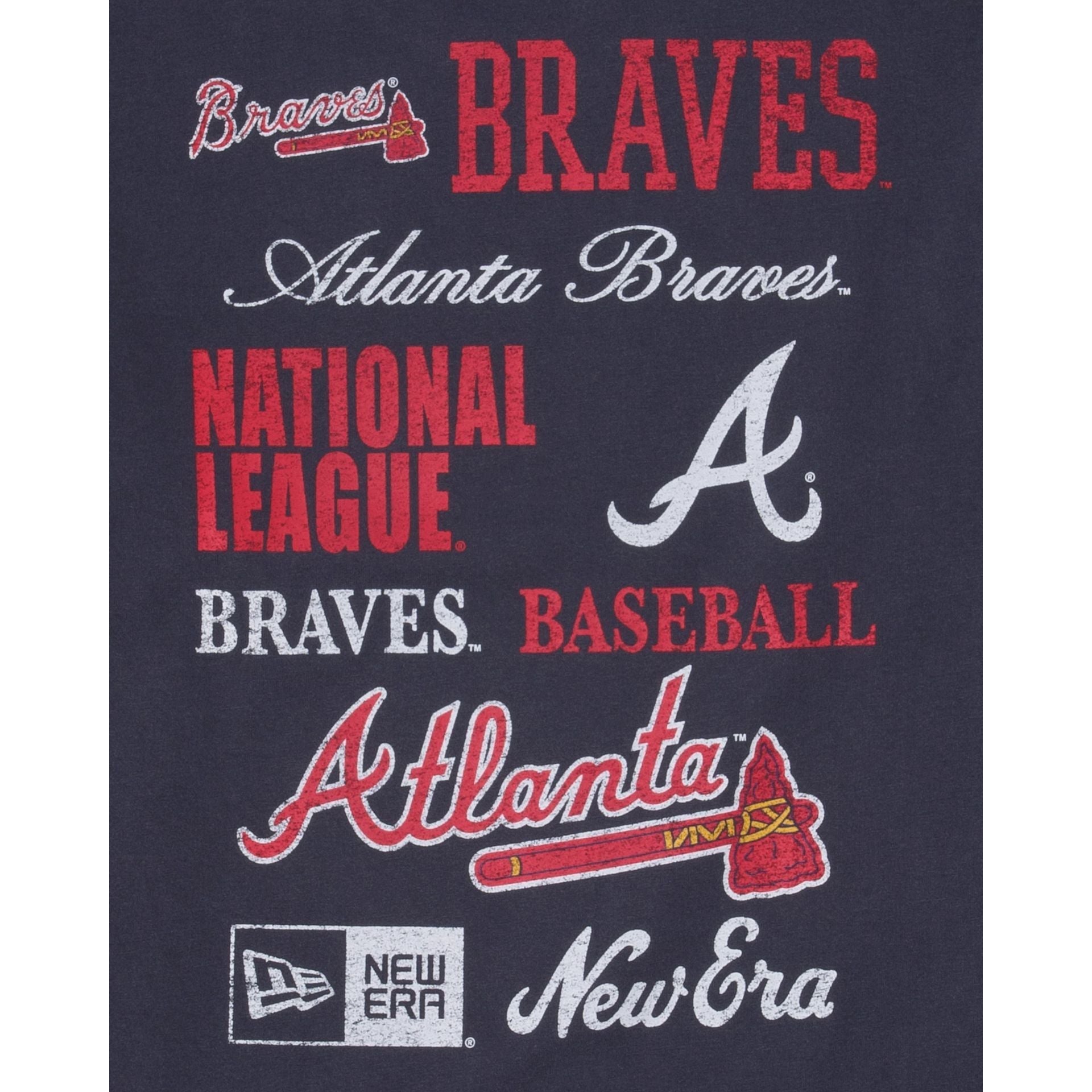 Atlanta Braves Old School Sport Long Sleeve T-Shirt