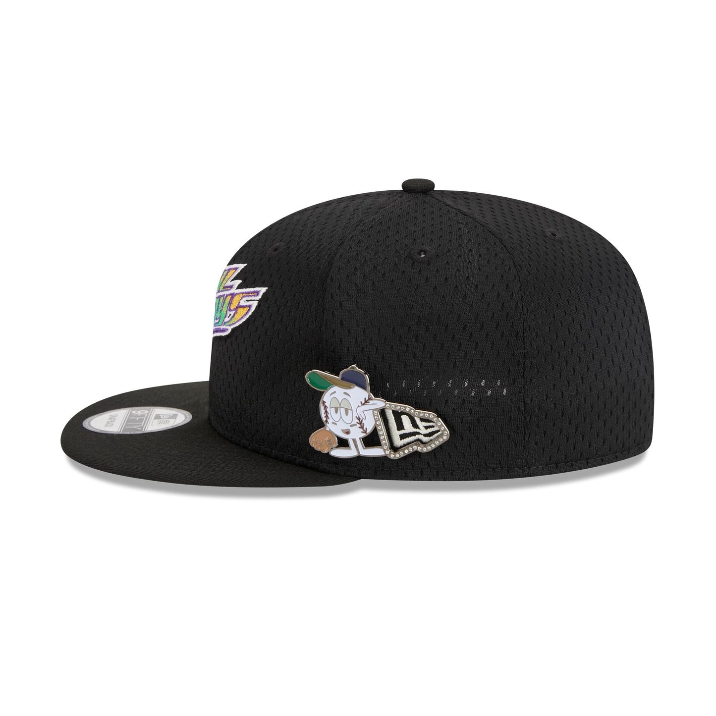 Tampa Bay Rays Post-Up Pin 9FIFTY Snapback Hat