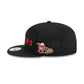 Toronto Raptors Post-Up Pin 9FIFTY Snapback Hat