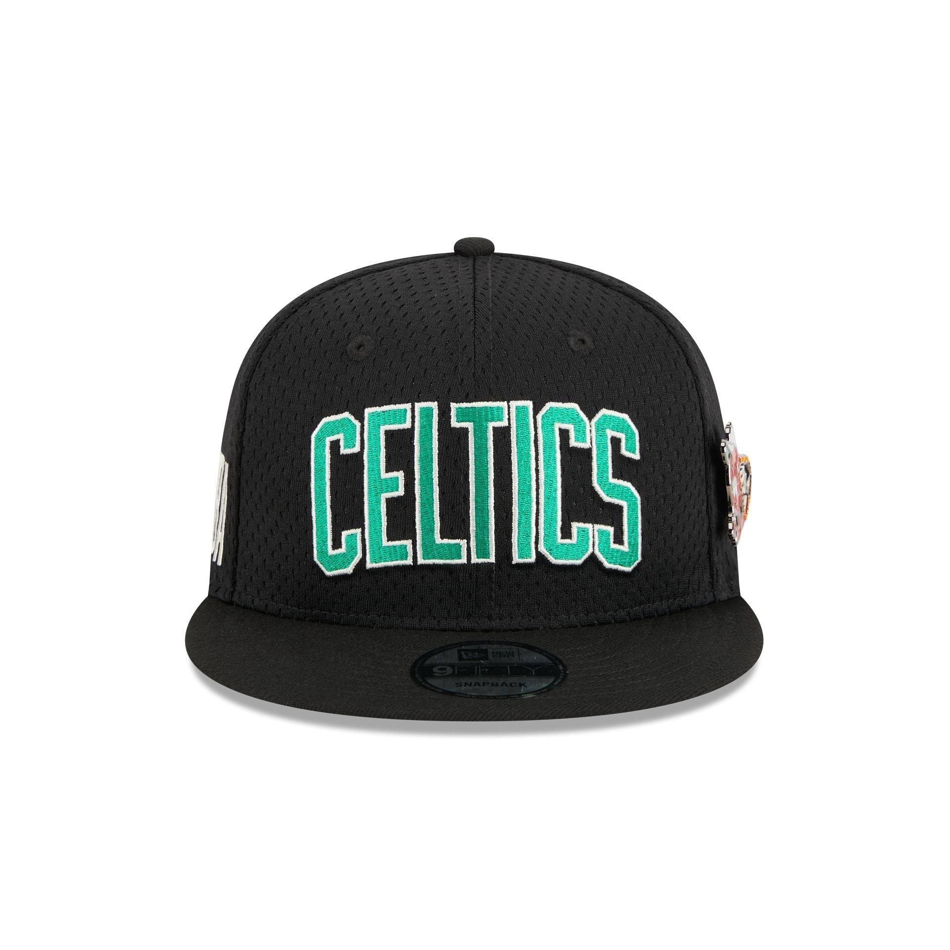 Boston Celtics Post-Up Pin 9FIFTY Snapback Hat