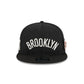Brooklyn Nets Post-Up Pin 9FIFTY Snapback Hat