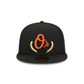 Baltimore Orioles Gold Leaf 59FIFTY Fitted Hat