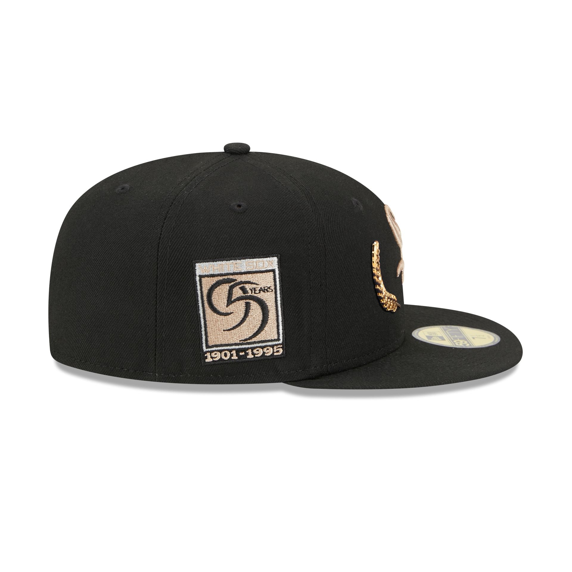 Chicago White Sox Gold Leaf 59FIFTY Fitted Hat