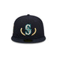 Seattle Mariners Gold Leaf 59FIFTY Fitted Hat