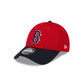 Boston Red Sox 2025 Batting Practice Red 9FORTY Stretch-Snap Hat