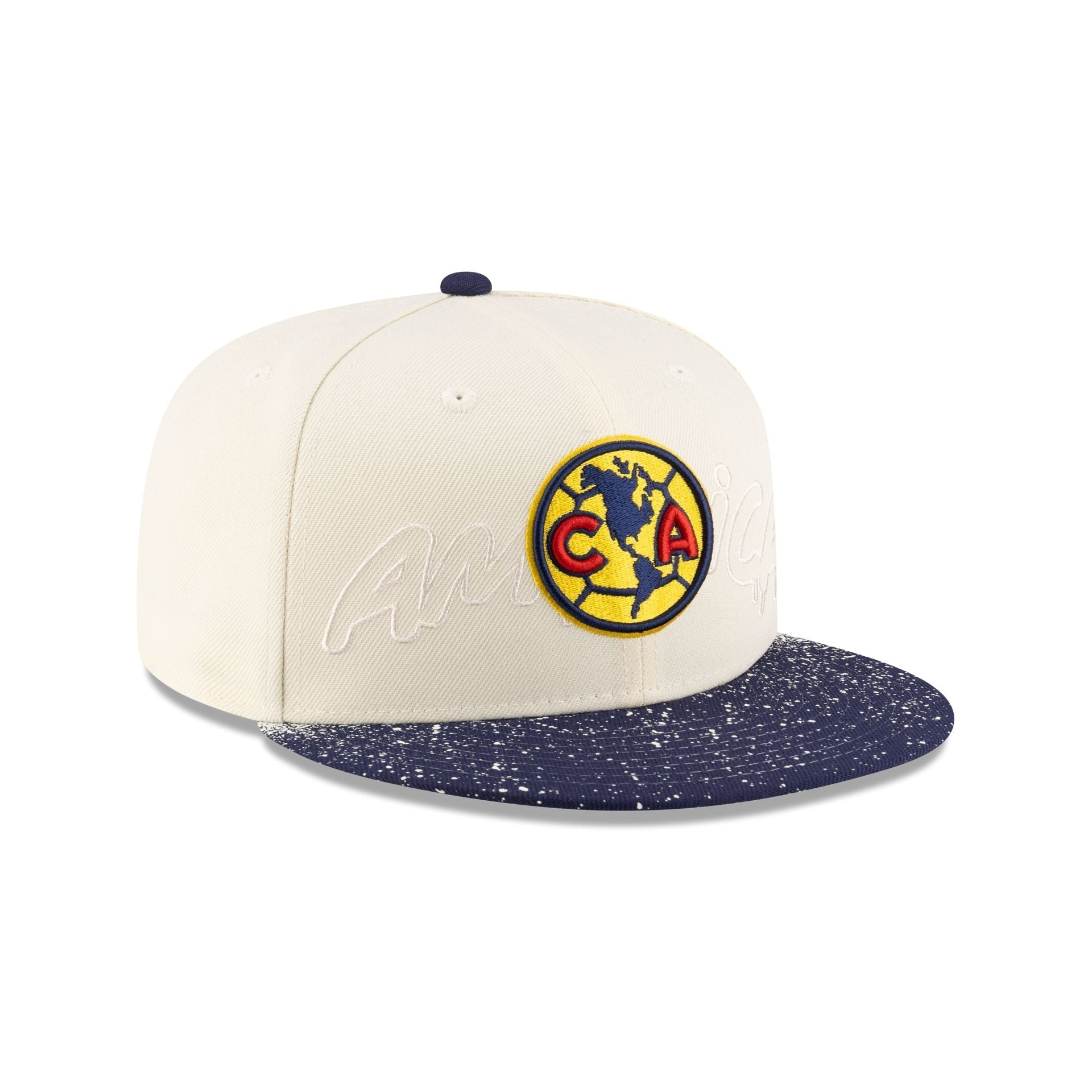 Club América Splattered Visor 59FIFTY Fitted Hat
