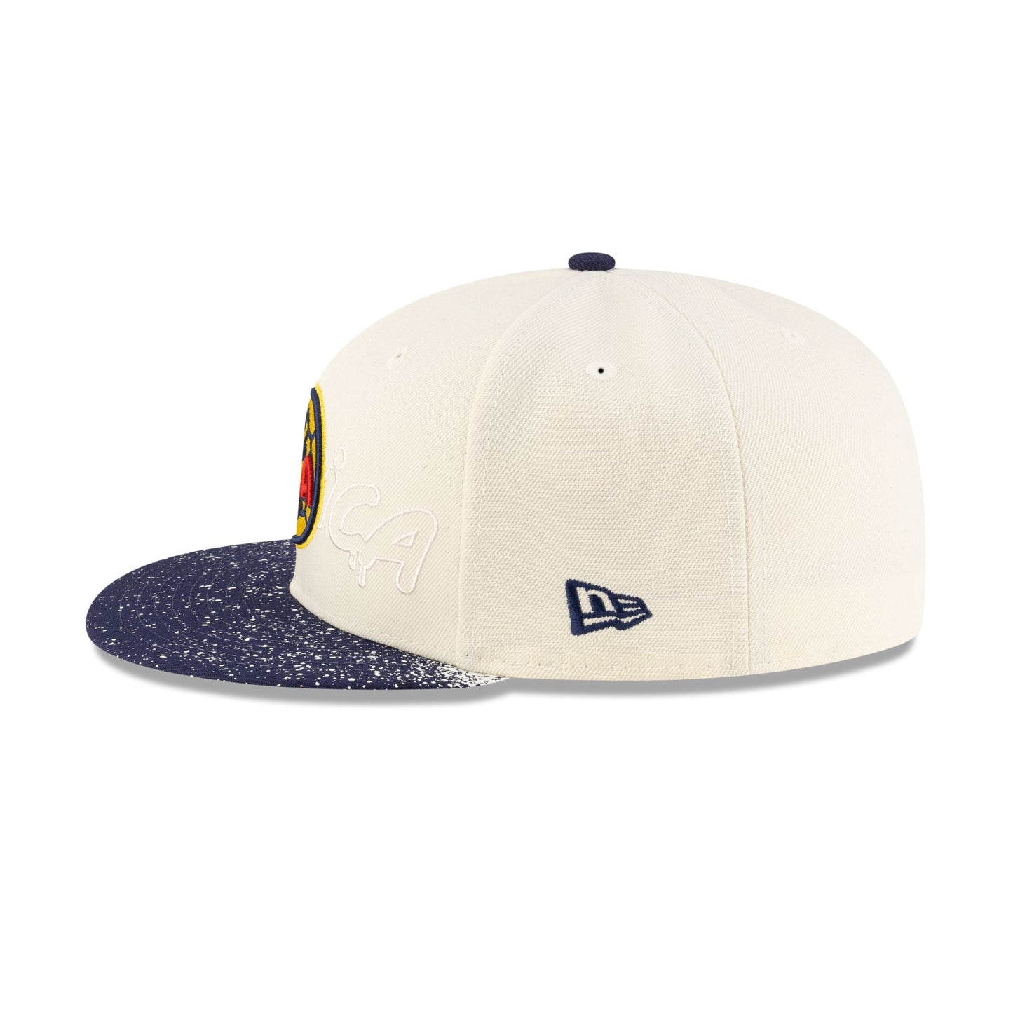 Club América Splattered Visor 59FIFTY Fitted Hat