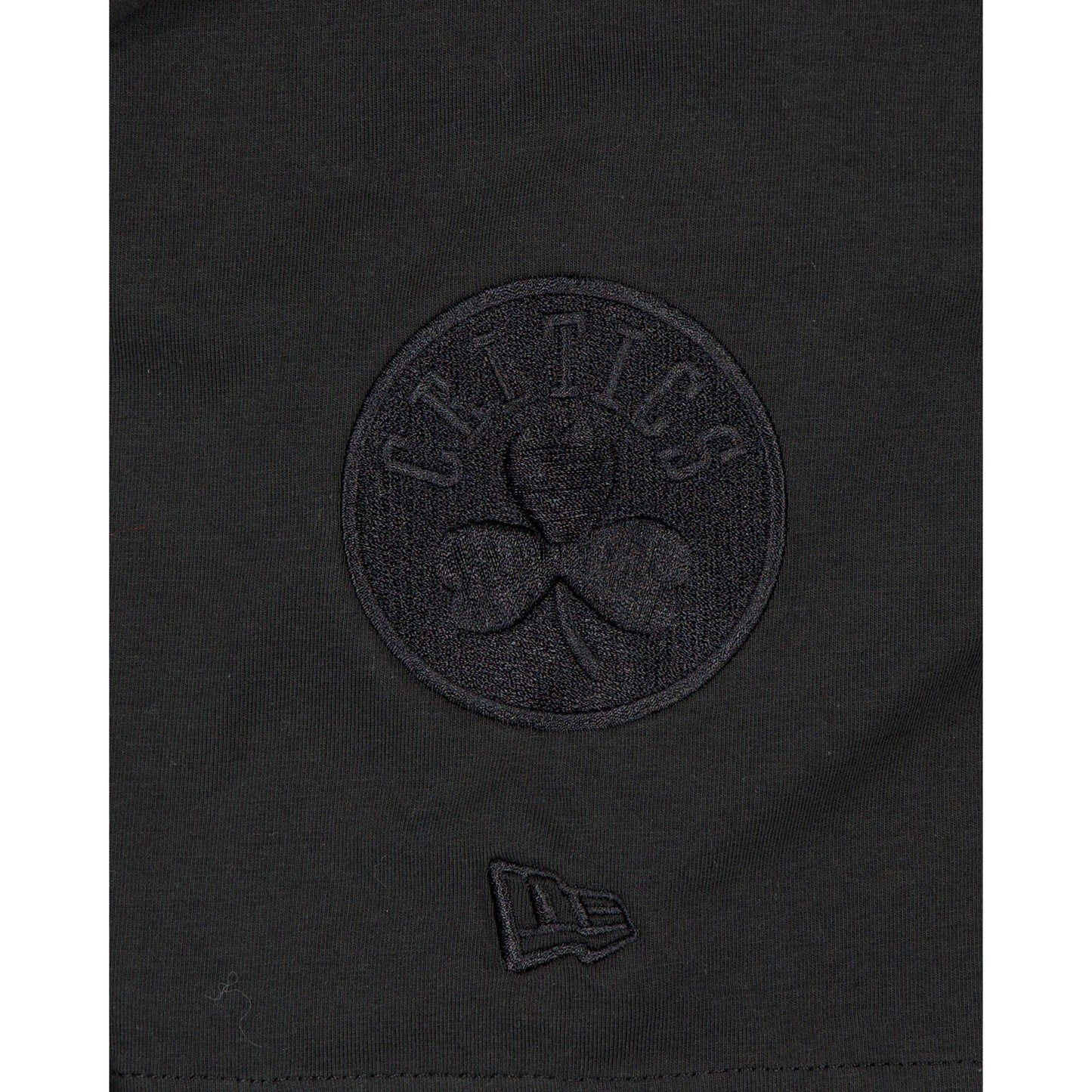 Boston Celtics Black on Black Logo Select T-Shirt