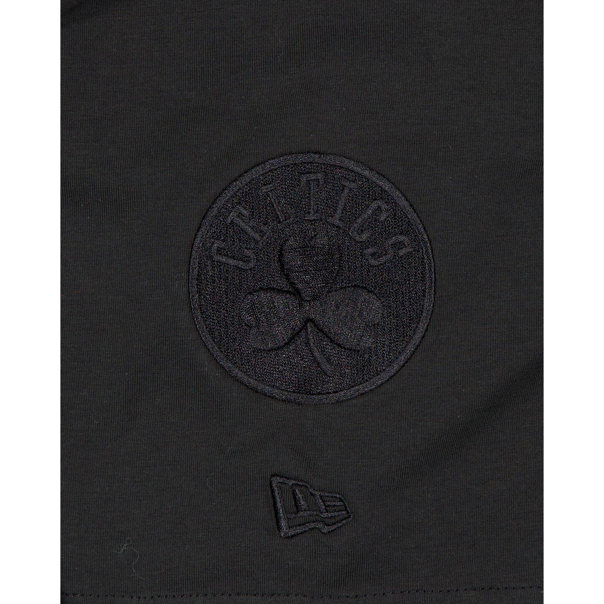Boston Celtics Black on Black Logo Select T-Shirt