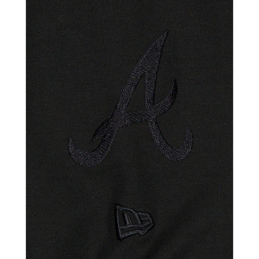 Atlanta Braves Black on Black Logo Select Hoodie