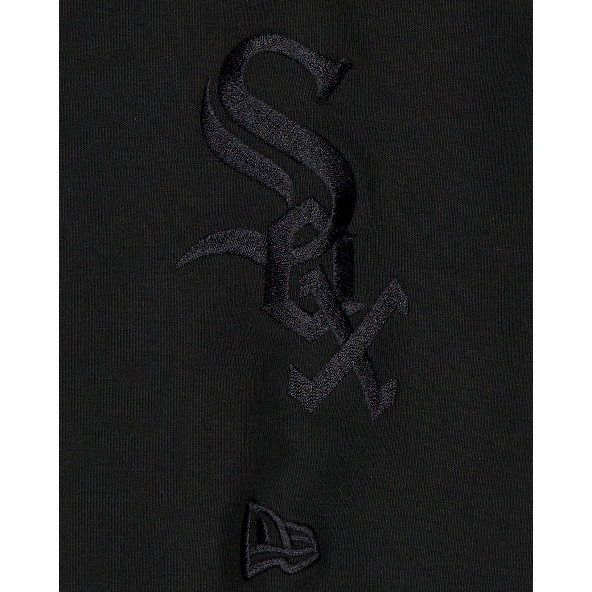Chicago White Sox Black on Black Logo Select Hoodie