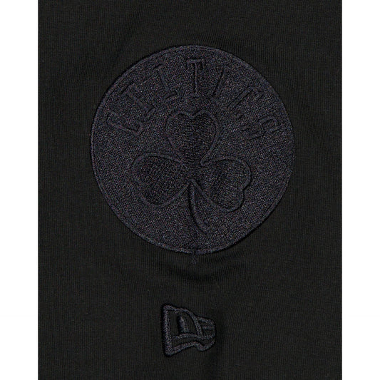 Boston Celtics Black on Black Logo Select Hoodie