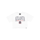 Atlanta Braves Throwback Prep Women's Cropped T-Shirt