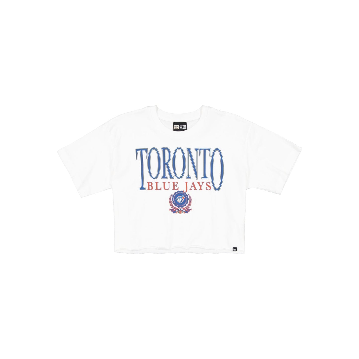 Toronto Blue Jays Throwback Prep Women's Cropped T-Shirt