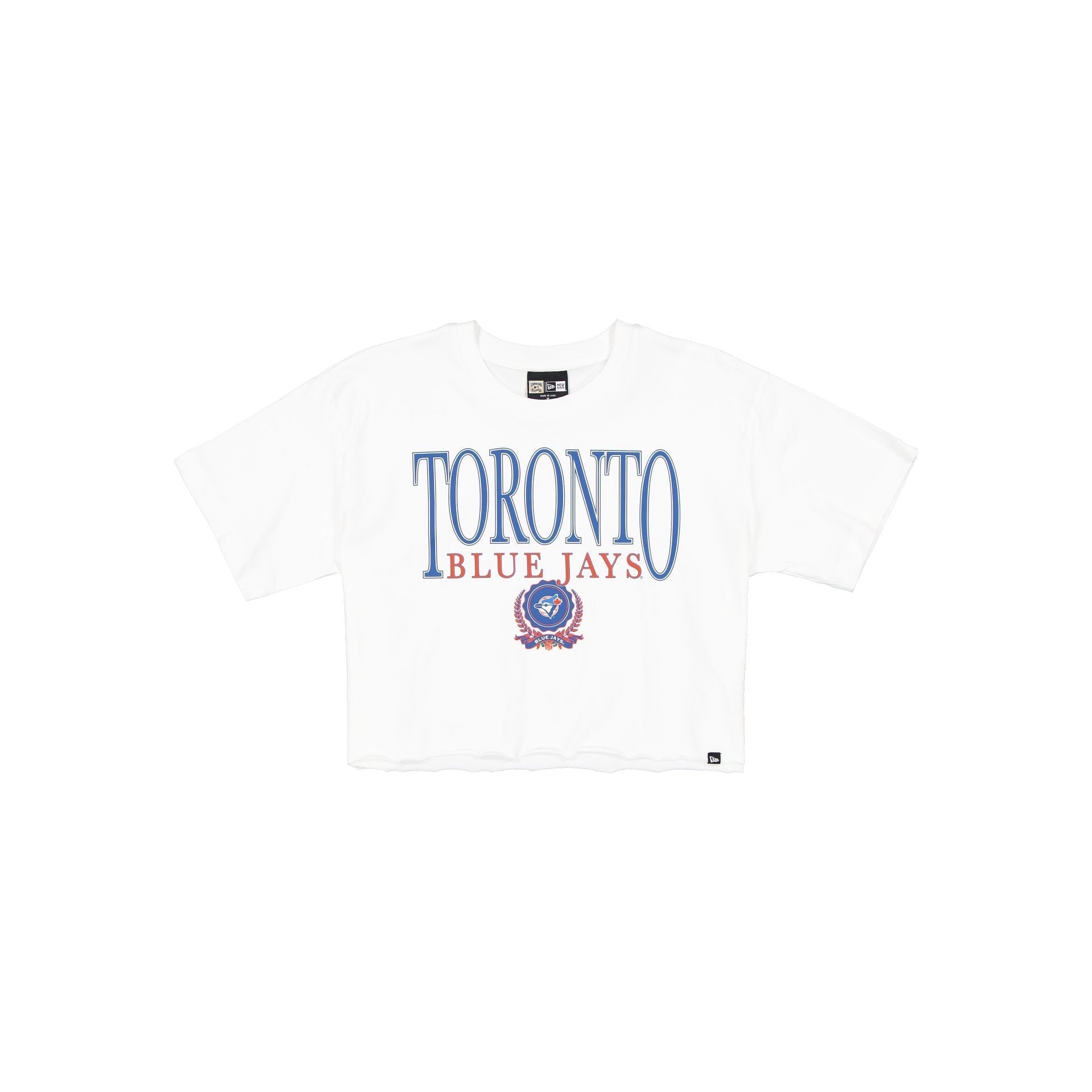 Toronto Blue Jays Throwback Prep Women's Cropped T-Shirt