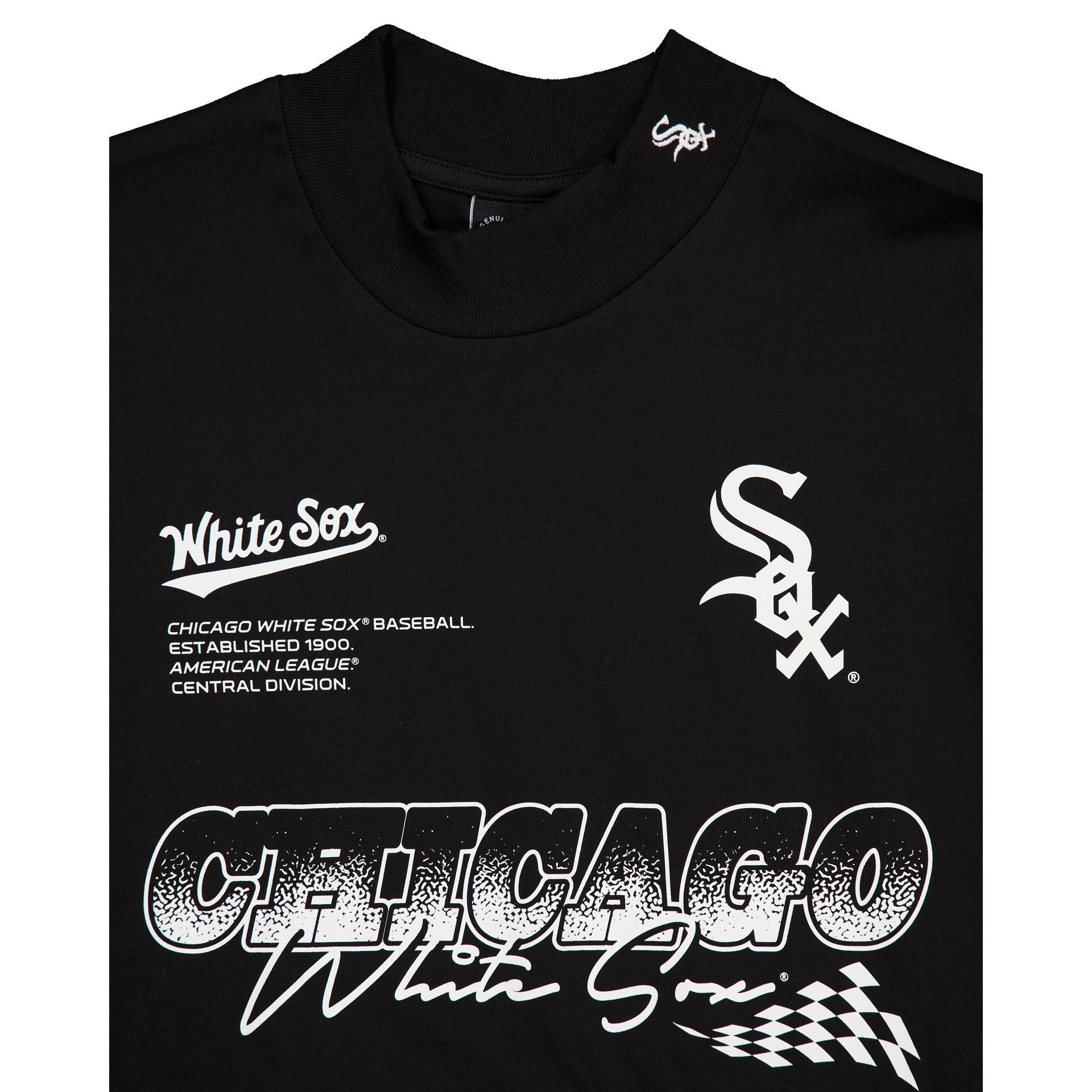 Chicago White Sox Modern Speed Black Long Sleeve T-Shirt
