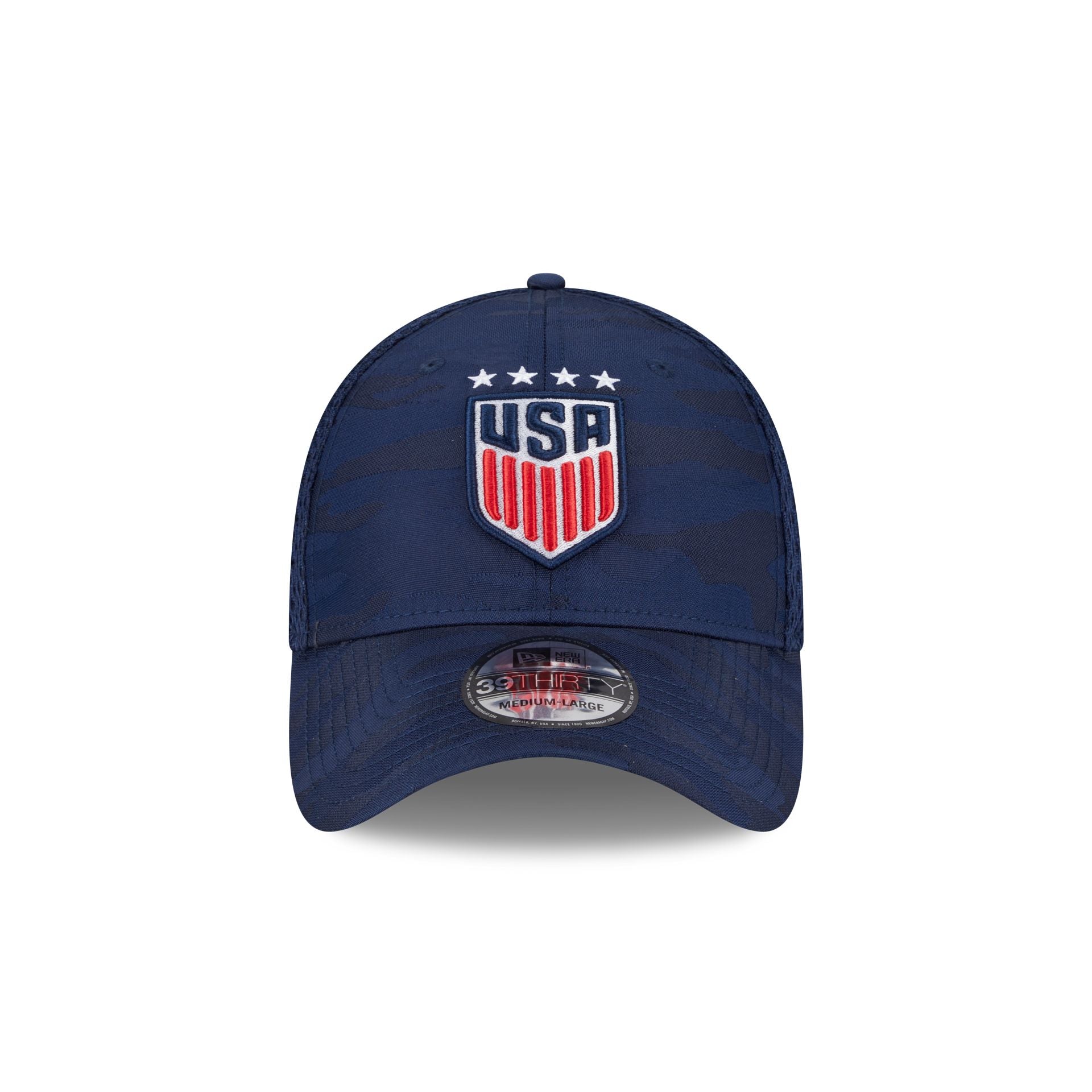 US Soccer Women's National Team Camo 39THIRTY Stretch Fit Hat