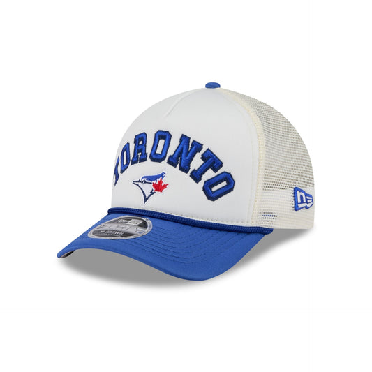 Toronto Blue Jays Chrome Arch 9FORTY M-Crown A-Frame Trucker Hat