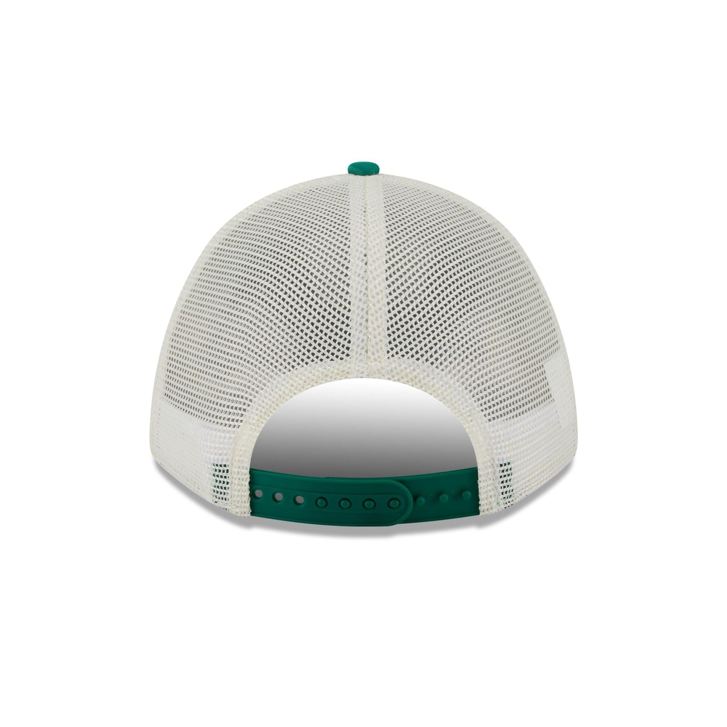 Boston Celtics Chrome Arch 9FORTY M-Crown A-Frame Trucker Hat