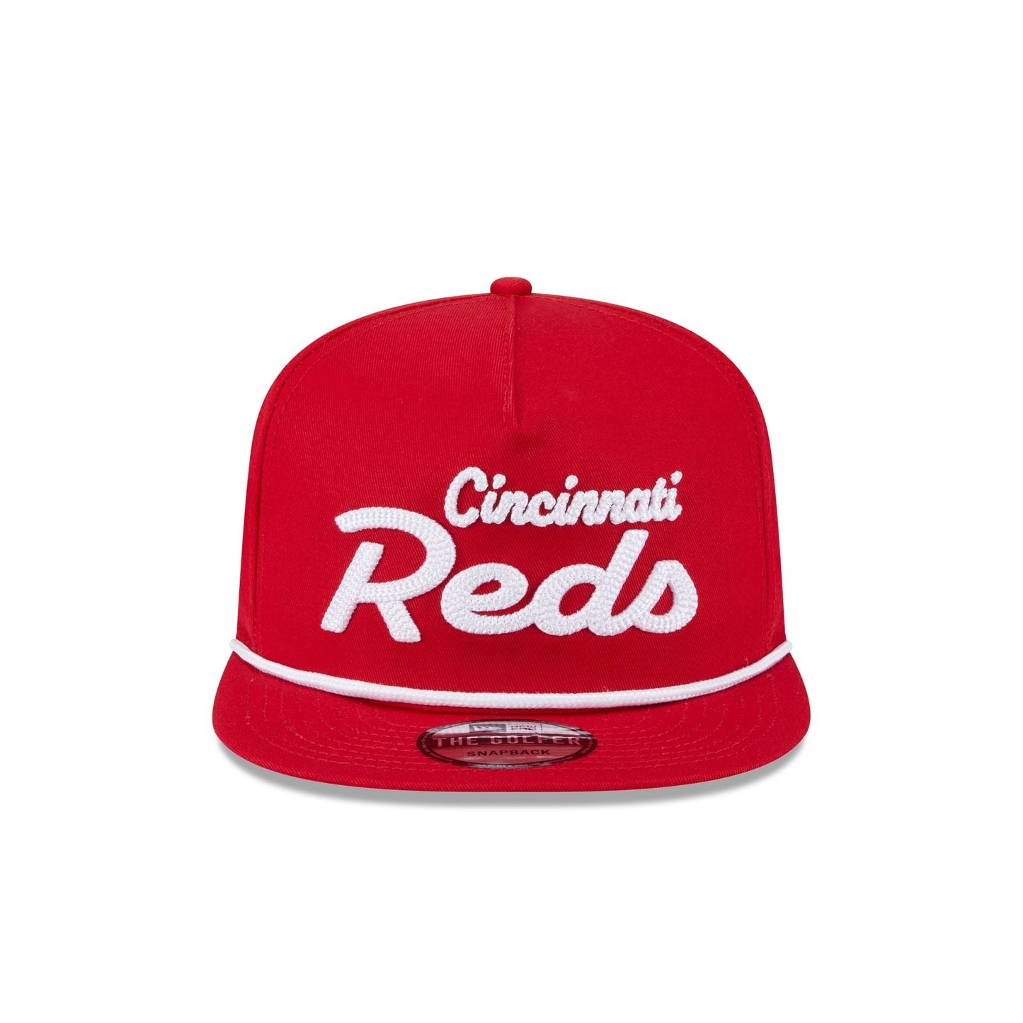 Cincinnati Reds Team Text Golfer Hat