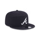 Atlanta Braves Cotton Canvas 9FIFTY Split Panel Trucker Hat