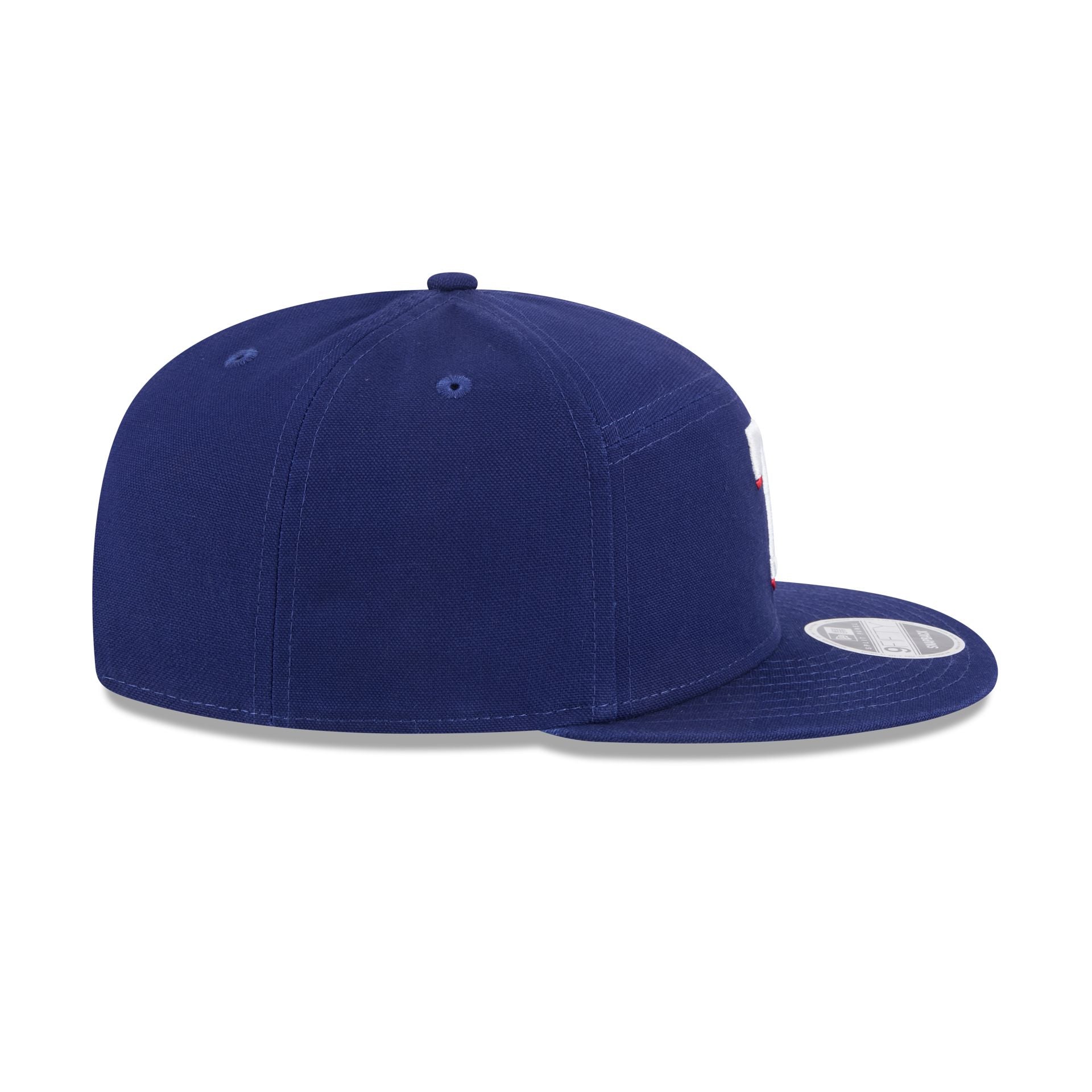 Texas Rangers Cotton Canvas 9FIFTY Split Panel Trucker Hat