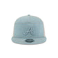 Atlanta Braves Denim 9FIFTY Split Panel Trucker Hat