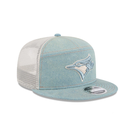 Toronto Blue Jays Denim 9FIFTY Split Panel Trucker Hat