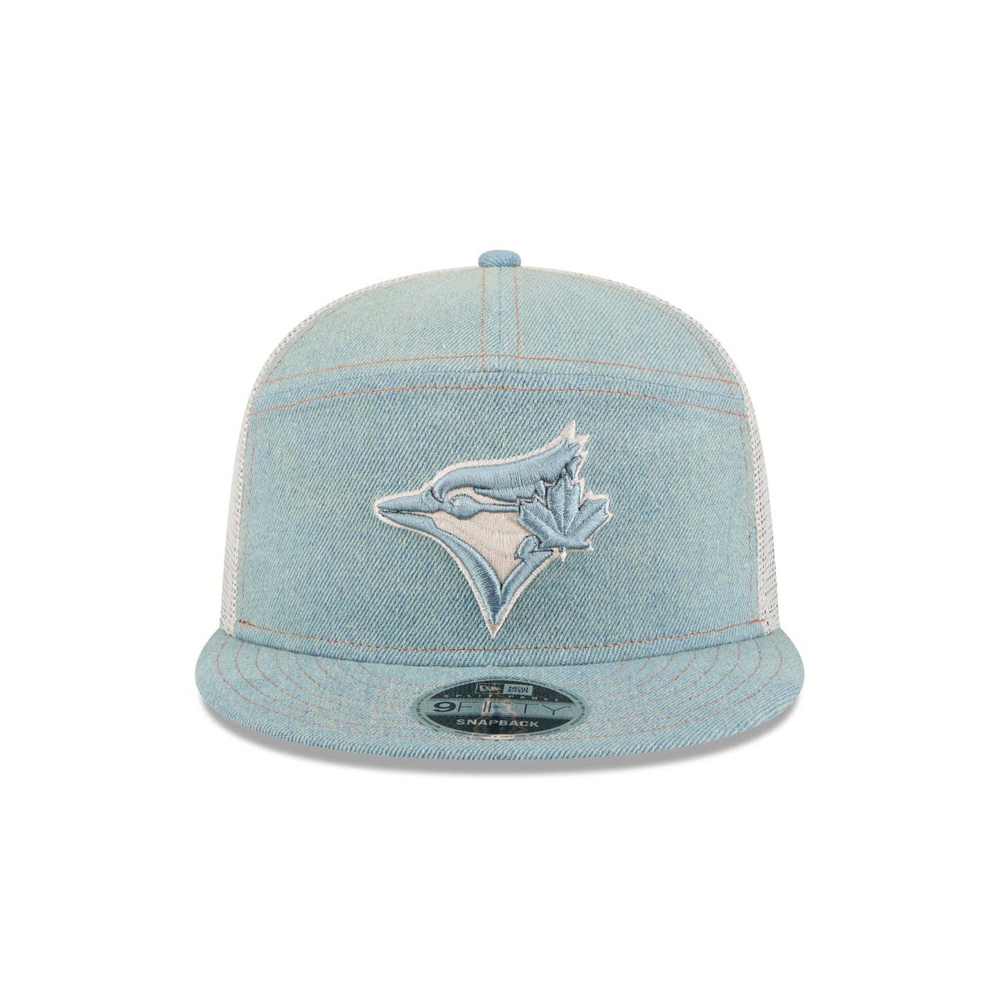 Toronto Blue Jays Denim 9FIFTY Split Panel Trucker Hat