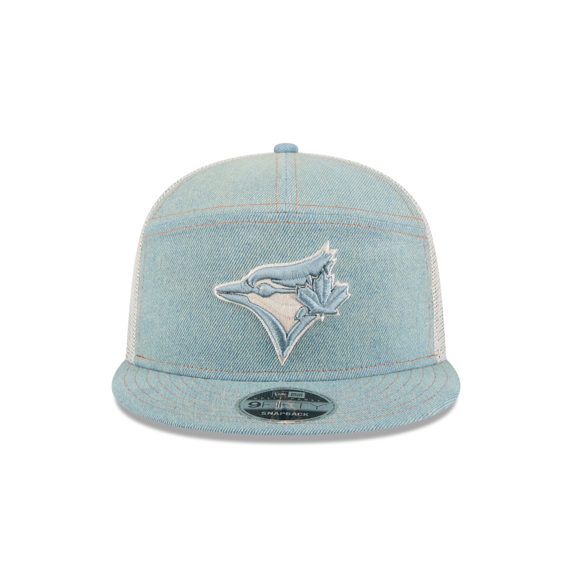 Toronto Blue Jays Denim 9FIFTY Split Panel Trucker Hat