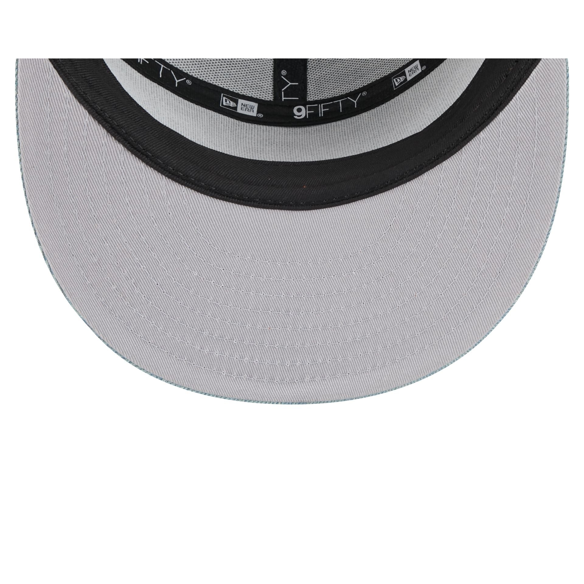 San Francisco Giants Denim 9FIFTY Split Panel Trucker Hat