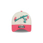 Toros de Tijuana Two-Tone Pink Rose 9FORTY A-Frame Snapback Hat