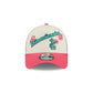 Tecolotes de los Dos Laredos Two-Tone Pink Rose 9FORTY A-Frame Snapback Hat