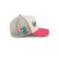 Tecolotes de los Dos Laredos Two-Tone Pink Rose 9FORTY A-Frame Snapback Hat