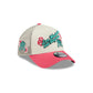 Sultanes de Monterrey Two-Tone Pink Rose 9FORTY A-Frame Snapback Hat