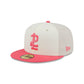Tecolotes de los Dos Laredos Two-Tone Coral 59FIFTY Fitted Hat
