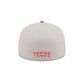 Tecolotes de los Dos Laredos Two-Tone Coral 59FIFTY Fitted Hat