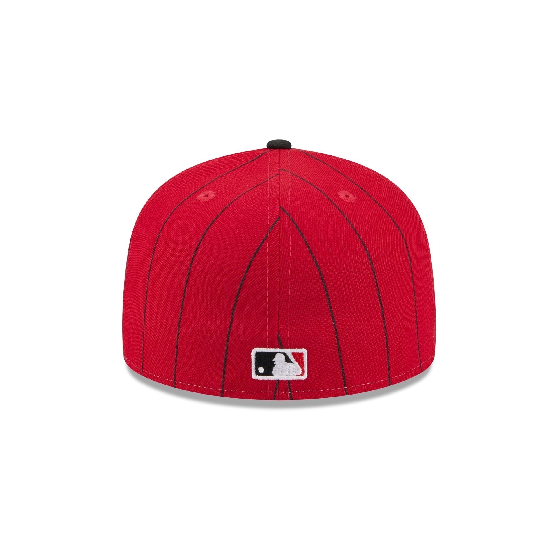 Cincinnati Reds Pinstripe League Pin 59FIFTY Fitted Hat