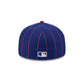 Texas Rangers Pinstripe League Pin 59FIFTY Fitted Hat